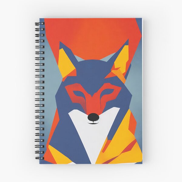 Artikelvorschau, Fox logo, geometric, vector, symmetrical, minimalism entworfen und verkauft von DrawItOnce.