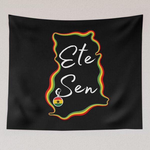 Item preview, Ete Sen [Hello, how are you?] designed and sold by AfriStyleUK.