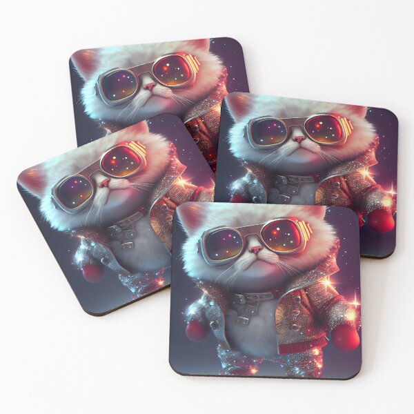 Item preview, Cute Space Cat - Anime Art design designed and sold by AlNoah.