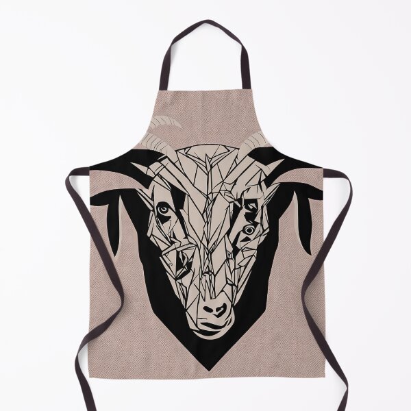 Artikelvorschau, Goat logo, geometric, vector, symmetrical, minimalism entworfen und verkauft von DrawItOnce.