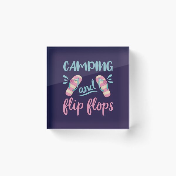 Artikelvorschau, Camping und Flip-Flops entworfen und verkauft von jaygo.