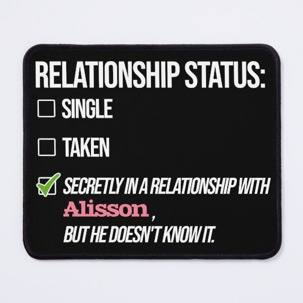 Item preview, Alisson - Relationship designed and sold by 2Girls1Shirt.
