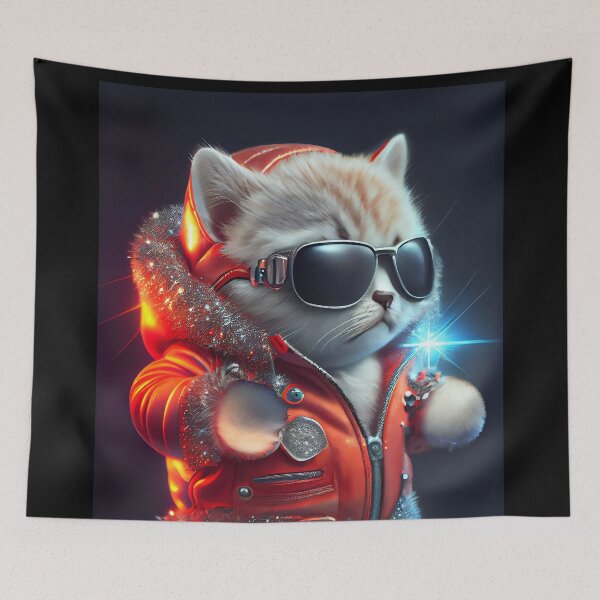 Item preview, Cute Space Cat - Anime Art design designed and sold by AlNoah.