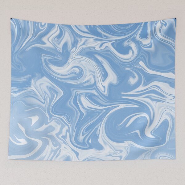 Item preview, Marble Liquid Pattern Blue Watercolor Palette 11 designed and sold by Janzay.