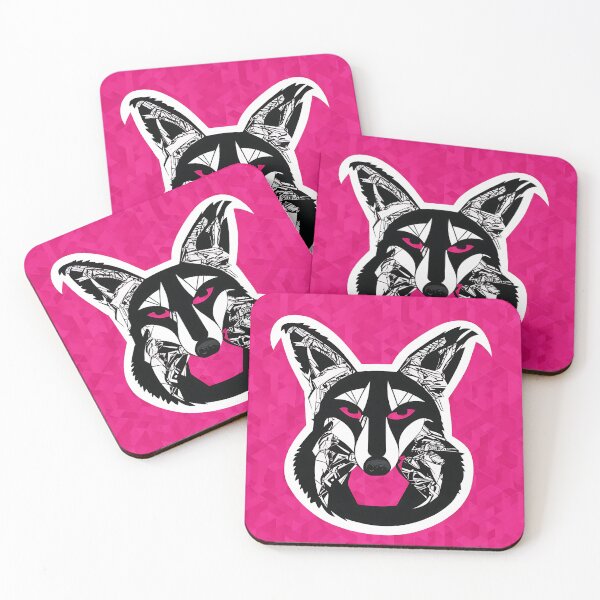 Item preview, Jackal logo, geometric, vector, symmetrical, minimalism designed and sold by DrawItOnce.