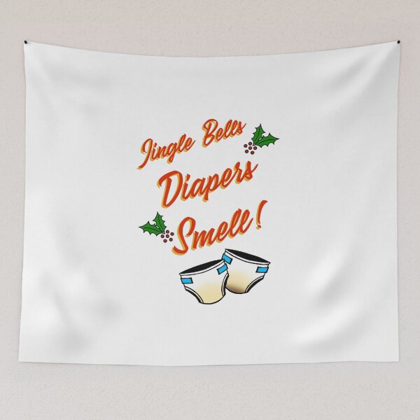 Item preview, Jingle Bells Diapers Smell designed and sold by DF3.