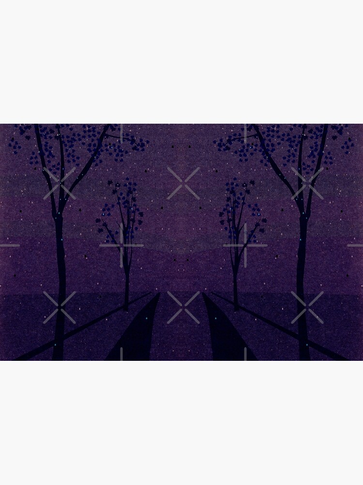 Autumn Path (Night) by lexamay