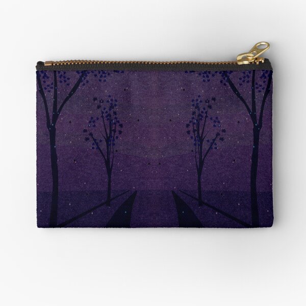 Autumn Path (Night) Zipper Pouch