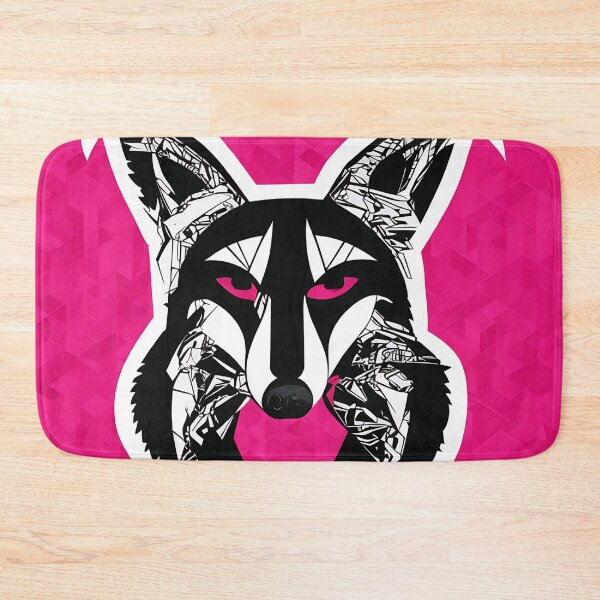 Artikelvorschau, Jackal logo, geometric, vector, symmetrical, minimalism entworfen und verkauft von DrawItOnce.