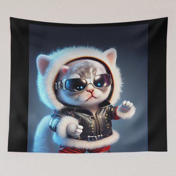 Item preview, Cute Space Cat - Anime Art design designed and sold by AlNoah.