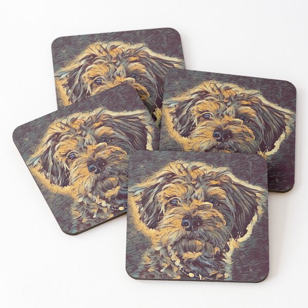 Item preview, Scottish Terrier Stylized Black And Gold designed and sold by McThingummy.
