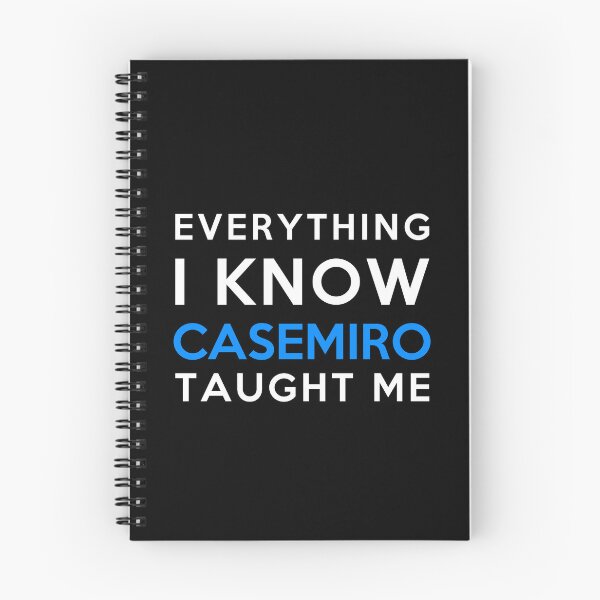 Item preview, Casemiro - Everything i know designed and sold by 2Girls1Shirt.