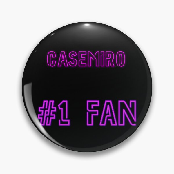 Item preview, Casemiro - #1 fan designed and sold by 2Girls1Shirt.