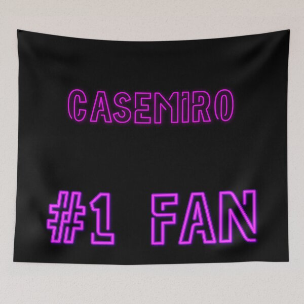 Item preview, Casemiro - #1 fan designed and sold by 2Girls1Shirt.