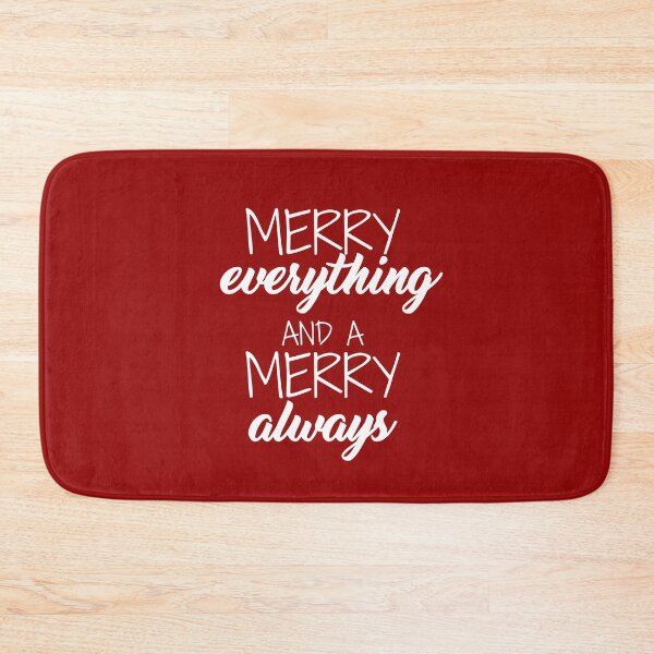 Item preview, Merry everything and a merry always designed and sold by AdrianShirt.