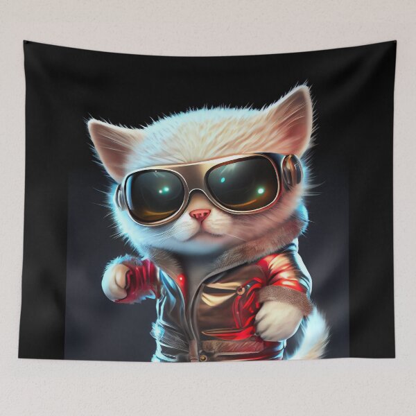 Item preview, Cute Space Cat - Anime Art design designed and sold by AlNoah.