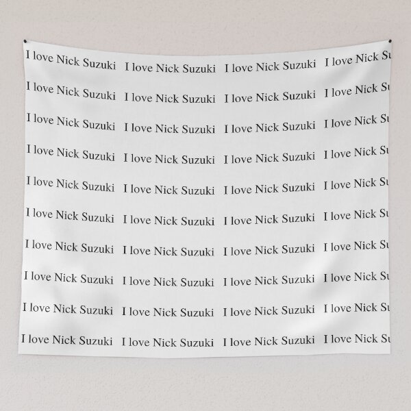 Item preview, I love Nick Suzuki designed and sold by delborg.