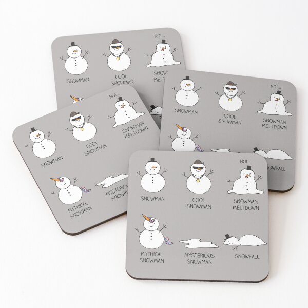 Item preview, Types of snowman designed and sold by RosinaKroll.