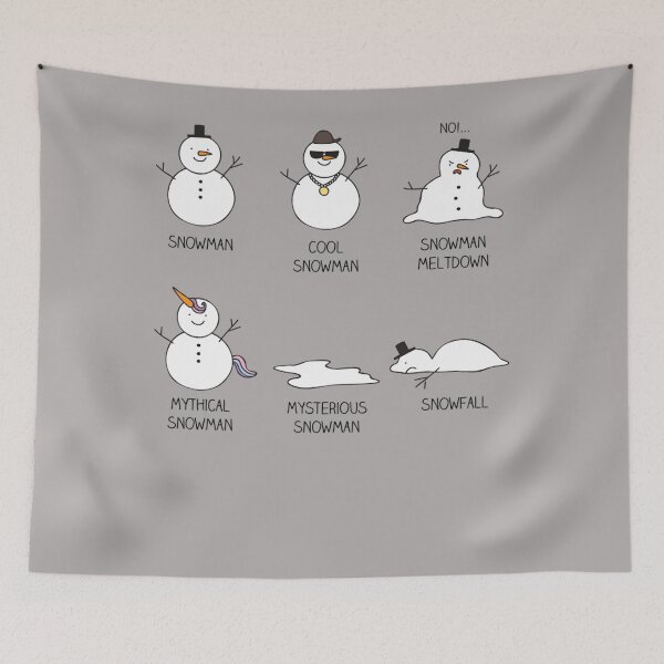 Item preview, Types of snowman designed and sold by RosinaKroll.