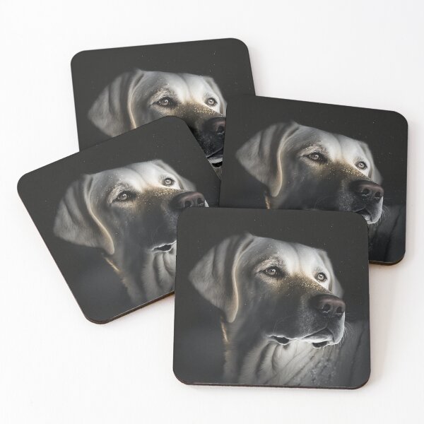Item preview, White Labrador Retriever in the Snow #1 designed and sold by Galviato.