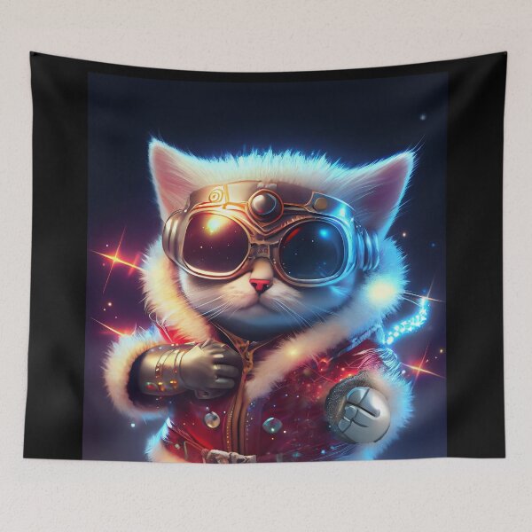 Item preview, Cute Space Cat - Anime Art design designed and sold by AlNoah.