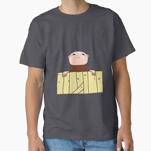 Item preview, Alfie Atkins, Alfons Åberg standing behind a fence designed and sold by Awpie.