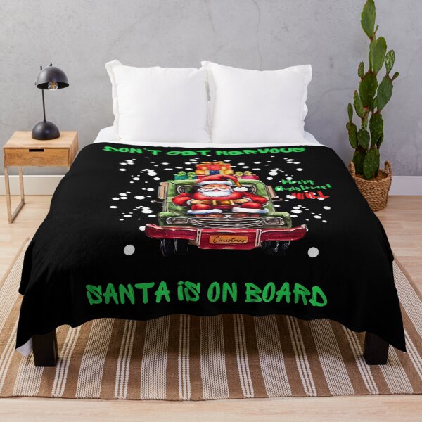 Item preview, Don't get nervous Santa is on board. designed and sold by ConradoBullhead.