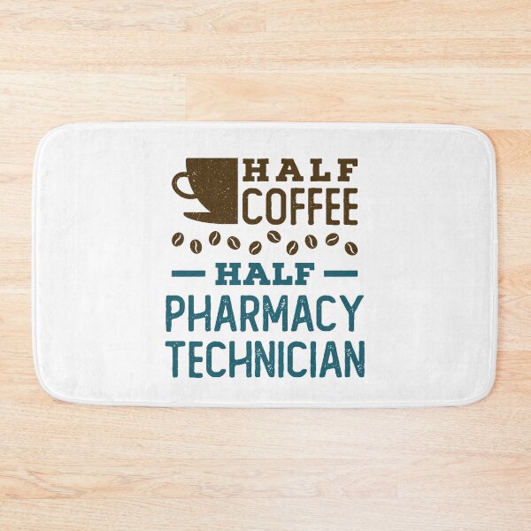 Item preview, Half Coffee Half Pharmacy Technician  designed and sold by jaygo.