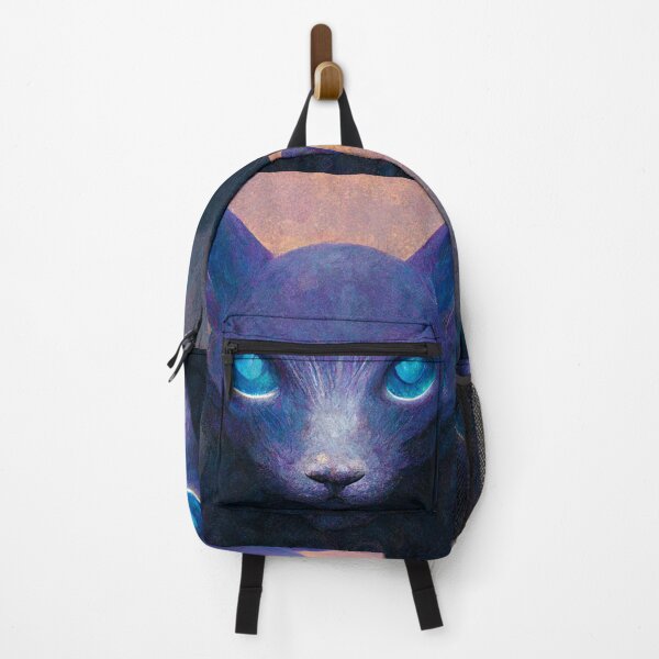 Item preview, Purple Cat Caricature Zoomed designed and sold by Galviato.