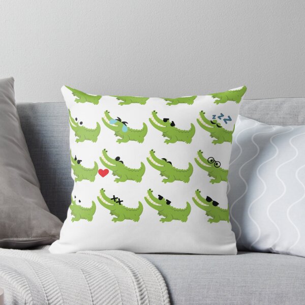 Item preview, Crocodile Emoji   designed and sold by HippoEmo.