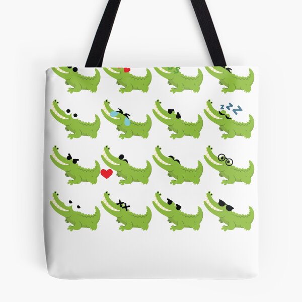 Item preview, Crocodile Emoji   designed and sold by HippoEmo.