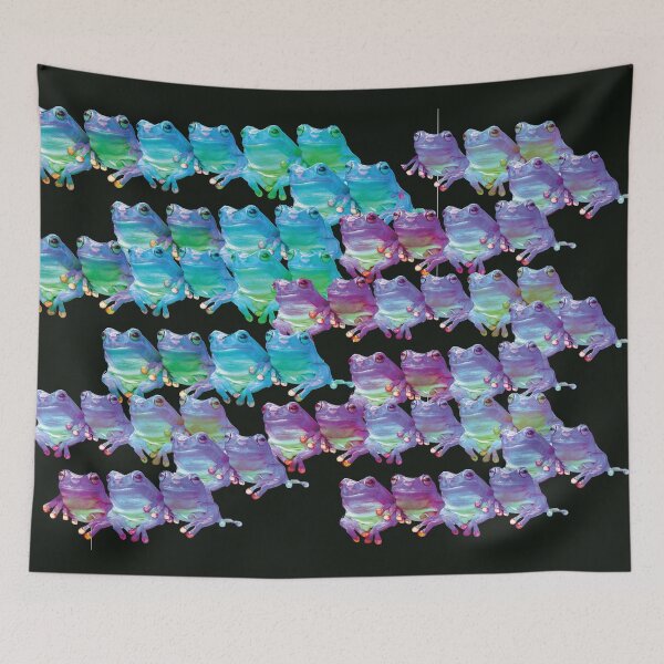 Item preview, Association Funky Frogs designed and sold by emporioamanoa.