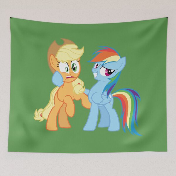 Item preview, Applejack y Rainbow Dash designed and sold by Tardifice.