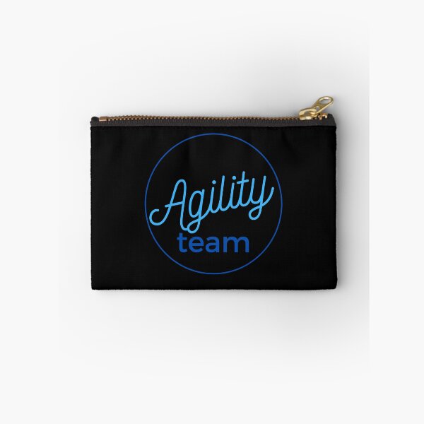 Item preview, Agility team in blue in a ring designed and sold by PausePapote.