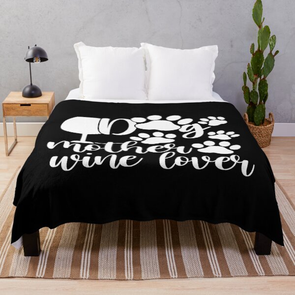 Item preview, Dog mother wine lover designed and sold by phassystore.