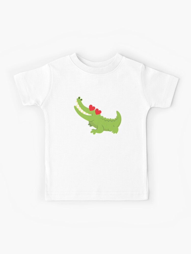 Camiseta para niños «Emoji de cocodrilo» de HippoEmo | Redbubble