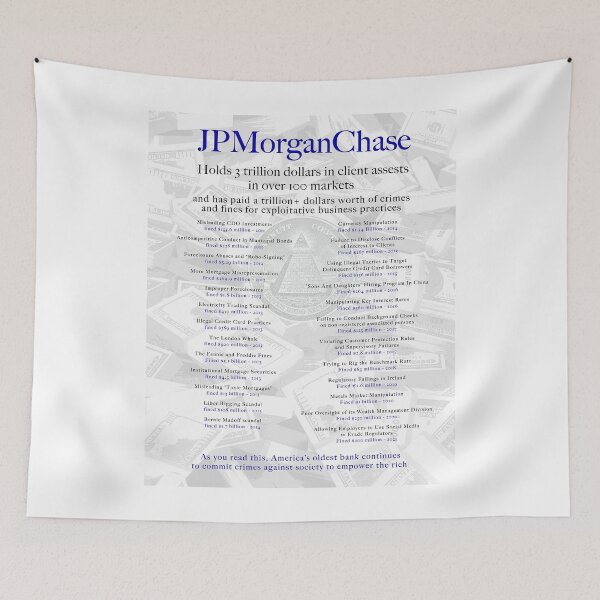 Item preview, JPMorganChase is a criminal enterprise designed and sold by Signs for Dark Times.