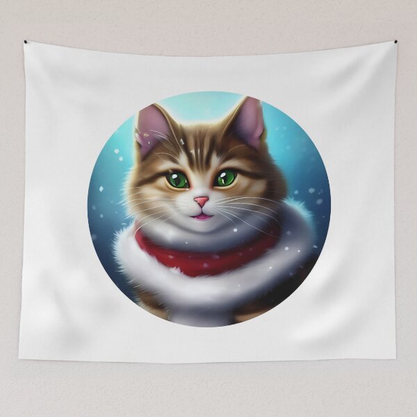 Item preview, Meowy Catmas designed and sold by ArtificialCraft.