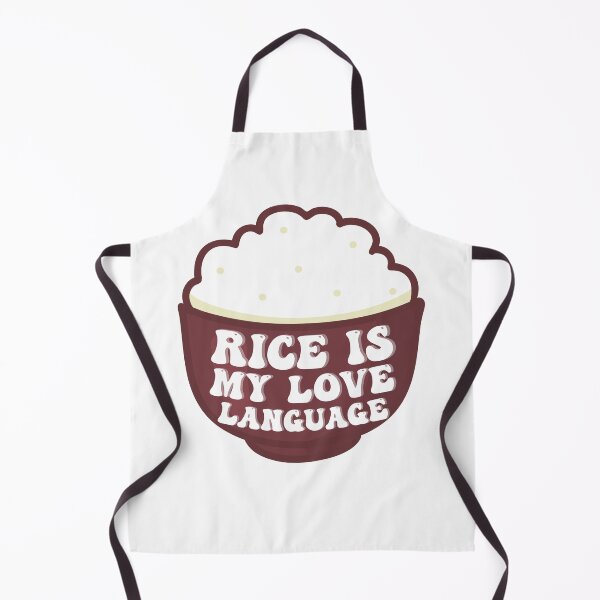 Item preview, Rice Is My Love Language Rice Bowl Lover Valentine's Day Sticker designed and sold by 27th-Tee.
