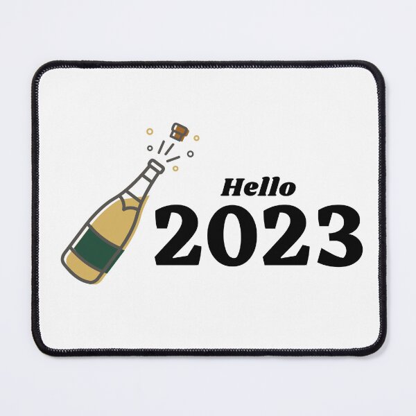 Item preview, HELLO 2023 - HAPPY NEW YEAR - WELCOME 2023  designed and sold by WBP Mart.