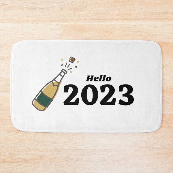 Item preview, HELLO 2023 - HAPPY NEW YEAR - WELCOME 2023  designed and sold by WBP Mart.