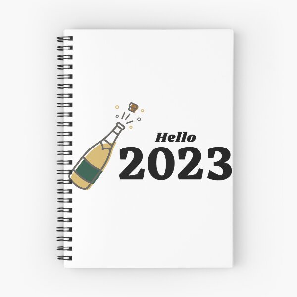 Item preview, HELLO 2023 - HAPPY NEW YEAR - WELCOME 2023  designed and sold by WBP Mart.
