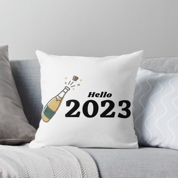 Item preview, HELLO 2023 - HAPPY NEW YEAR - WELCOME 2023  designed and sold by WBP Mart.