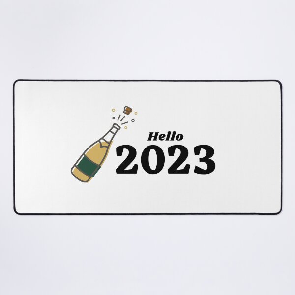 Item preview, HELLO 2023 - HAPPY NEW YEAR - WELCOME 2023  designed and sold by WBP Mart.