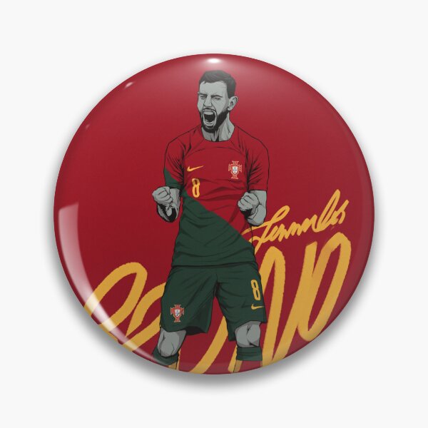 Artikelvorschau, Bruno Fernandes-Illustration entworfen und verkauft von farqaleitart.