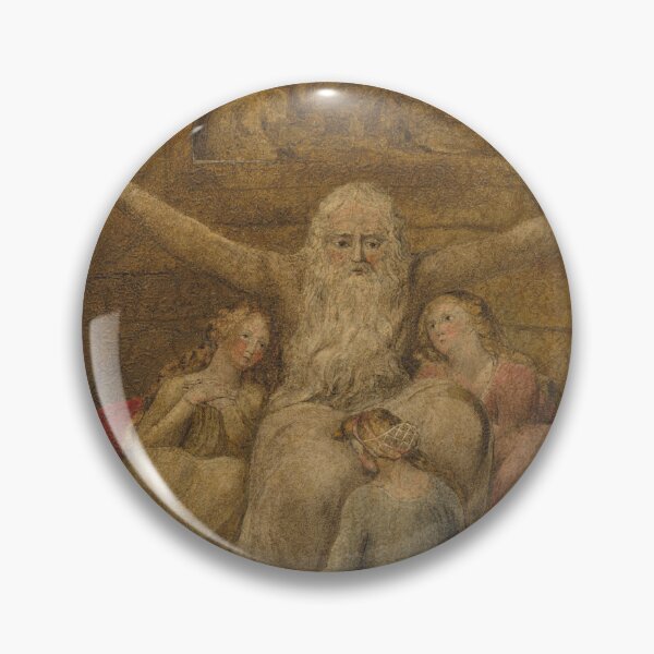 Item preview, Job and His Daughters - William Blake designed and sold by TheGuestCat.