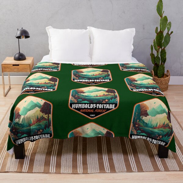 Item preview, Humboldt - Toiyabe National Forest Nevada Vintage Emblem designed and sold by KrisSidDesigns.