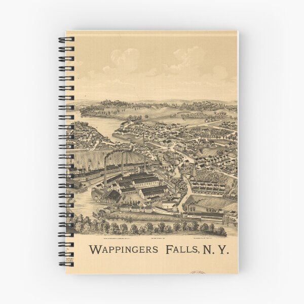 Item preview, Wappingers Falls, New York (c1889) designed and sold by allhistory.