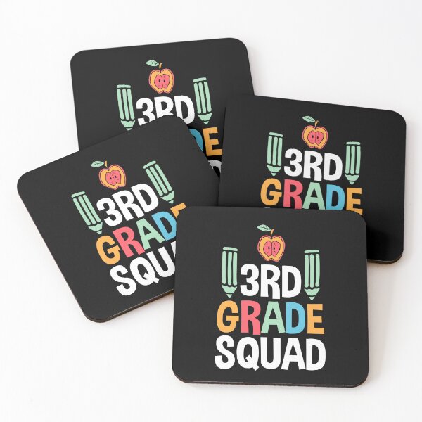 Item preview, 3rd Squad Grade Best Teacher Ever Teaching School designed and sold by GrumpyDadCo.