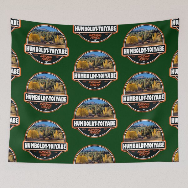 Item preview, Humboldt - Toiyabe National Forest Nevada Emblem designed and sold by KrisSidDesigns.